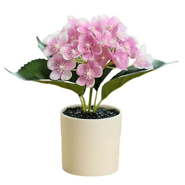 Simulation hydrangea bonsai silk flower simulation green plant indoor decoration artificial plant... | Walmart (CA)