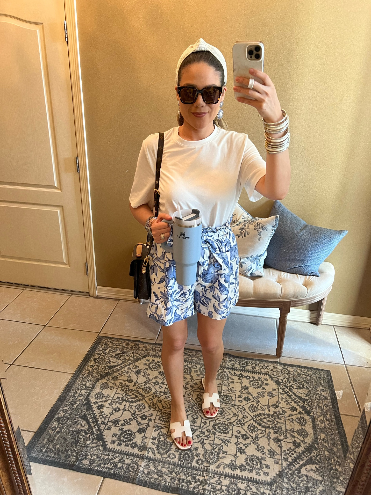 40% off Steve Madden Sandals
White
Hadyn sandals
Summer sandals
H sandals
Kendra scott Madison blue earrings 
Shop the look
Oran sandals
White boxy tee
T shirt
Target style 
Budhagirl Bangles
Silver
Ivory
Three kings
All weather
Bracelets
Kendra scott cuff
Silver 
Rhinestone
Gift idea
Diff sunglasses 
BOGO FREE

#LTKsalealert #LTKshoecrush #LTKFind