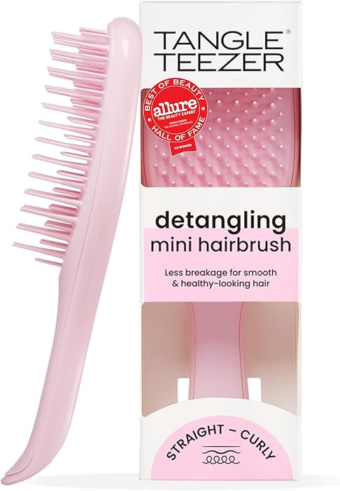 Tangle Teezer Cepillo desenredante definitivo, elimina nudos y reduce la rotura, mini cepillo de ... | Amazon (US)