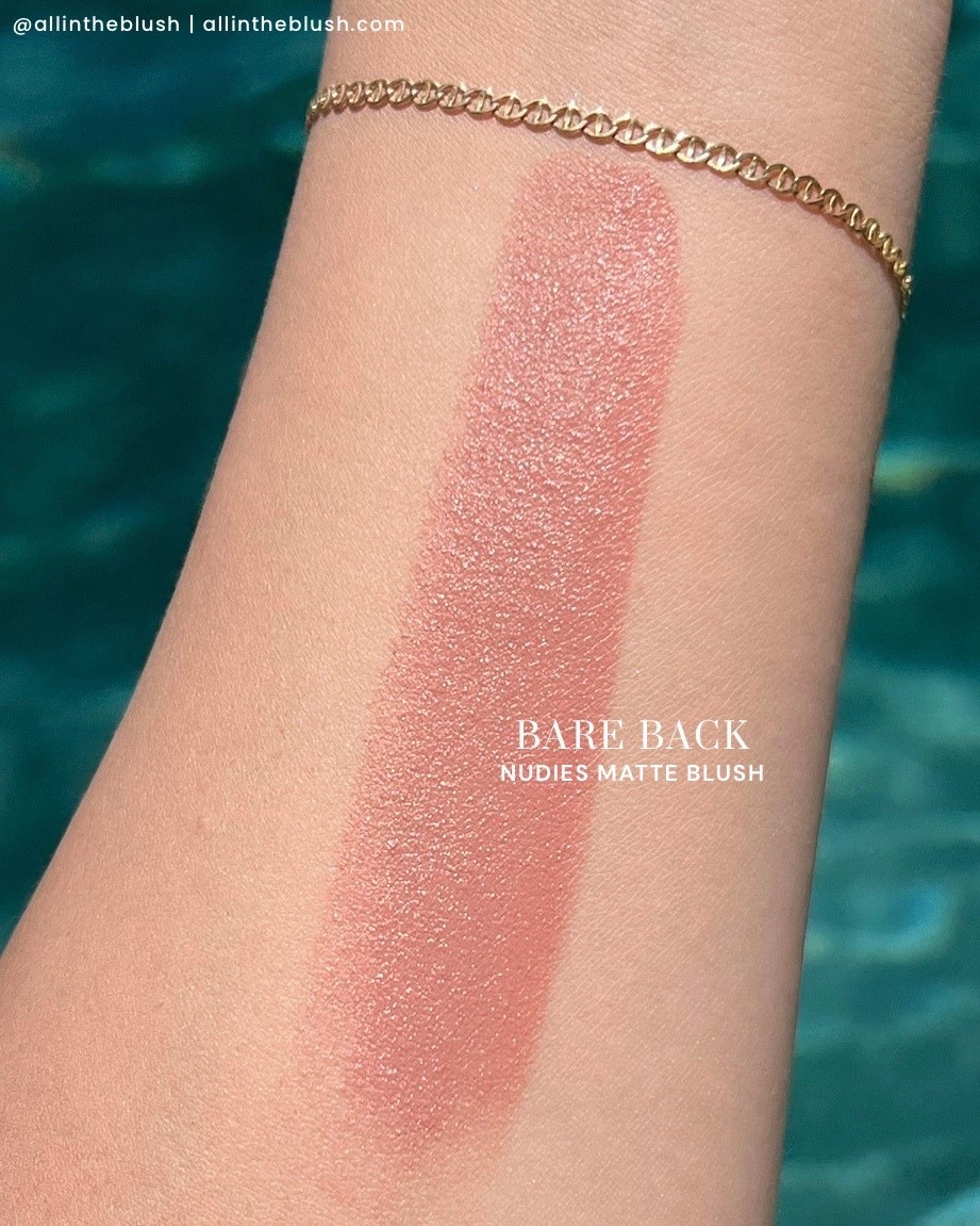 Nudestix Nudies Matte Blush in “Bare Back” Swatch

#LTKBeauty #LTKgrwm #LTKdayinmylife