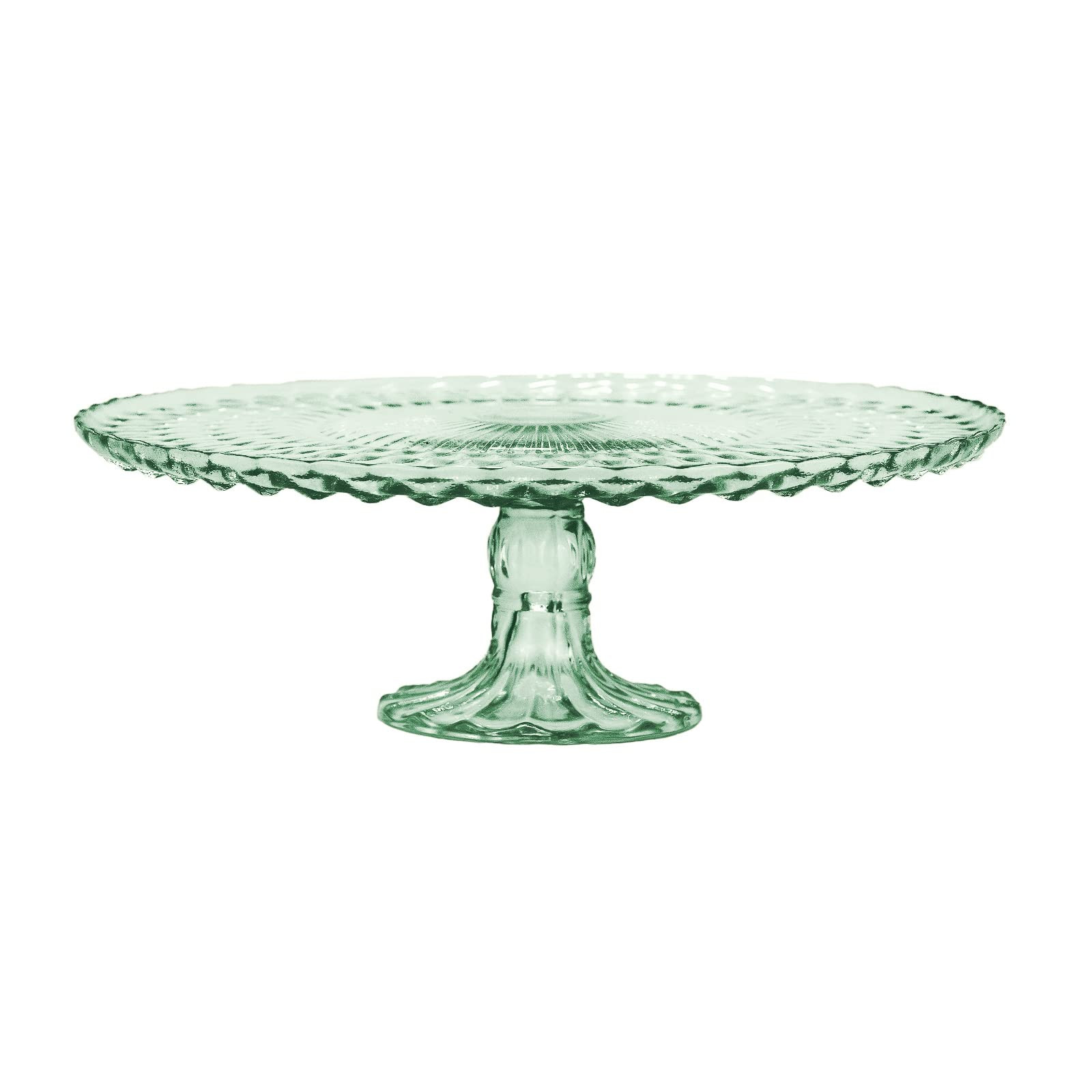 Amici Home Rochester Footed Glass Cake Stand | Round Vintage Style Cake Plate | Serving Platter f... | Amazon (US)