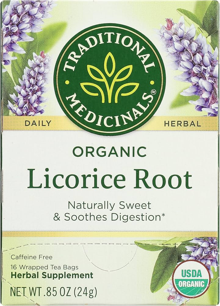 Traditional Medicinals Tea, Organic Licorice Root, Soothes the Digestive Tract & Promotes Respira... | Amazon (US)