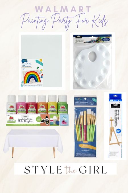 #ad I can’t believe its officially spring break so I headed into @walmart to grab a few things to make a fun painting station for both the kids…what’s better is that everything I got is all for under $40 which makes it $20 per child

literally such a steal and it was such a hit!! let me know what you think?  <3#walmart #WalmartPartner #craftideas #ad 