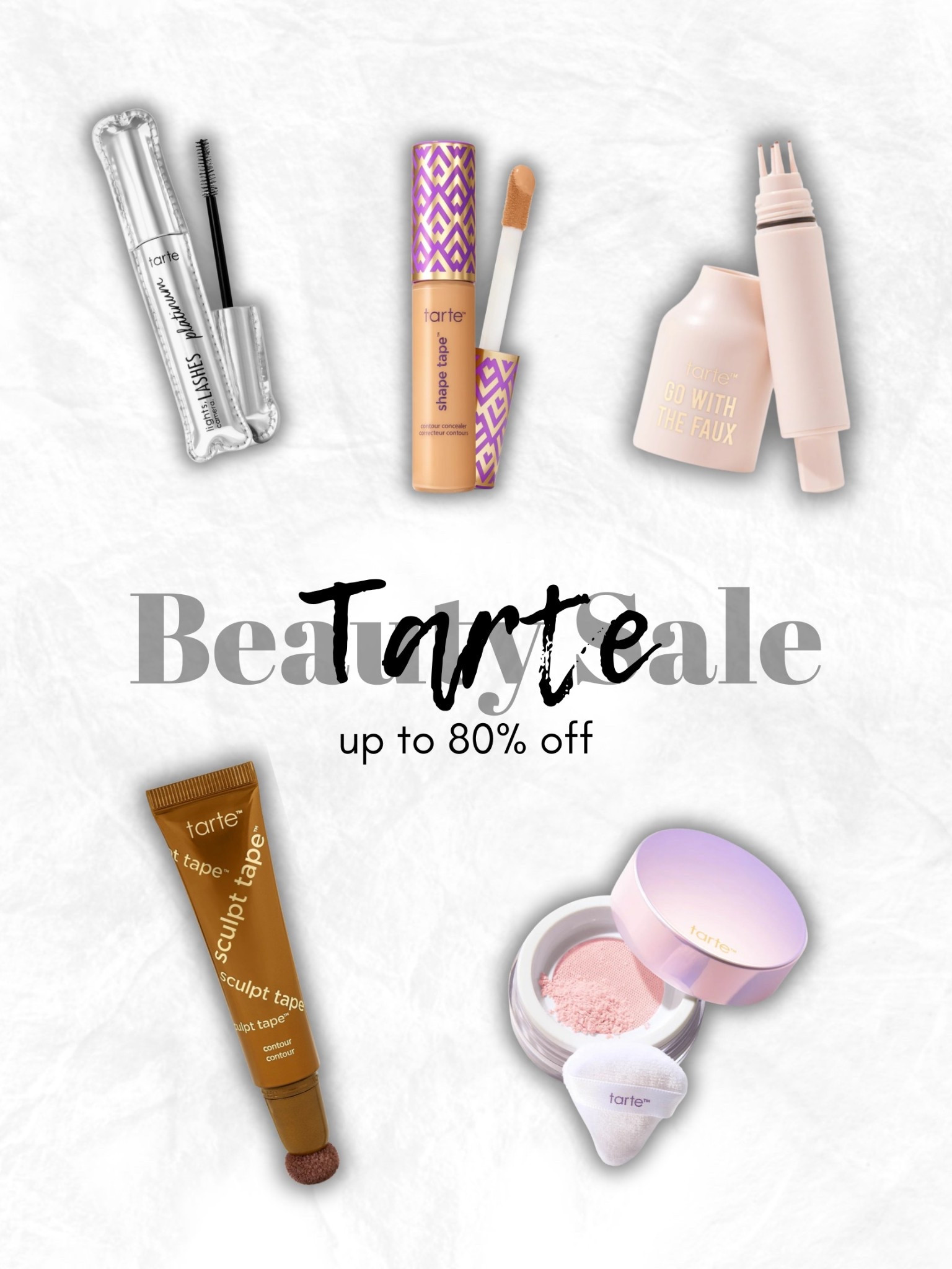 Tarte beauty, tarte sale, shape tape, concealer, sculpt tape, blur powder, gift ideas

#LTKSaleAlert #LTKCyberWeek #LTKGiftGuide