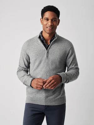 Jackson 1/4 Zip Sweater | Faherty