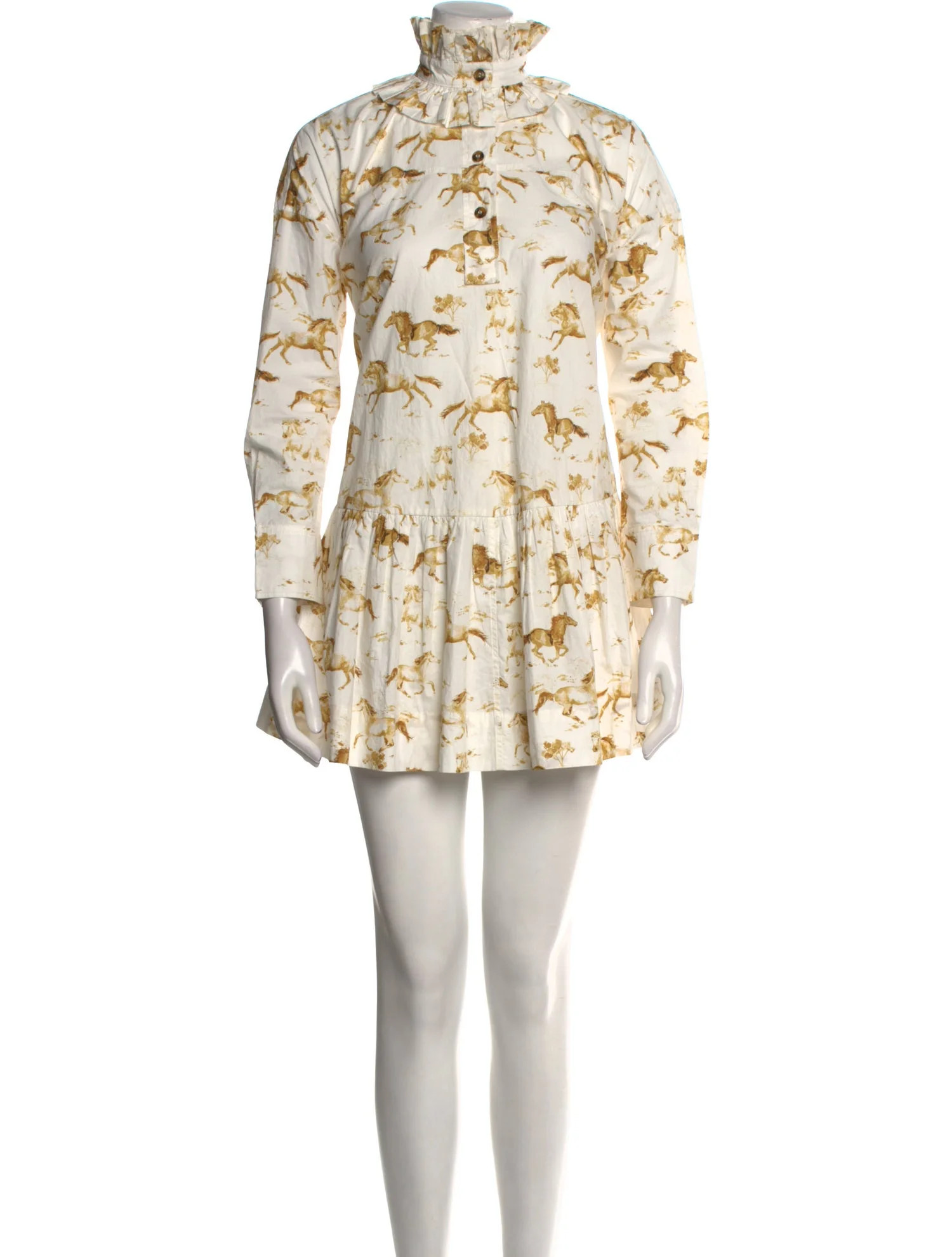 Floral Print Mini Dress | The RealReal