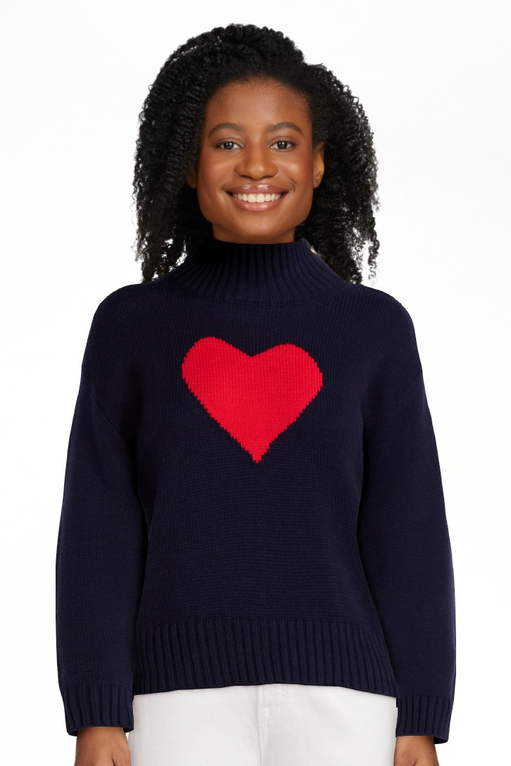 Free Assembly Women's Mock Neck Button Sweater with Long Sleeves, Midweight, Sizes XS-XXL | Walmart (US)