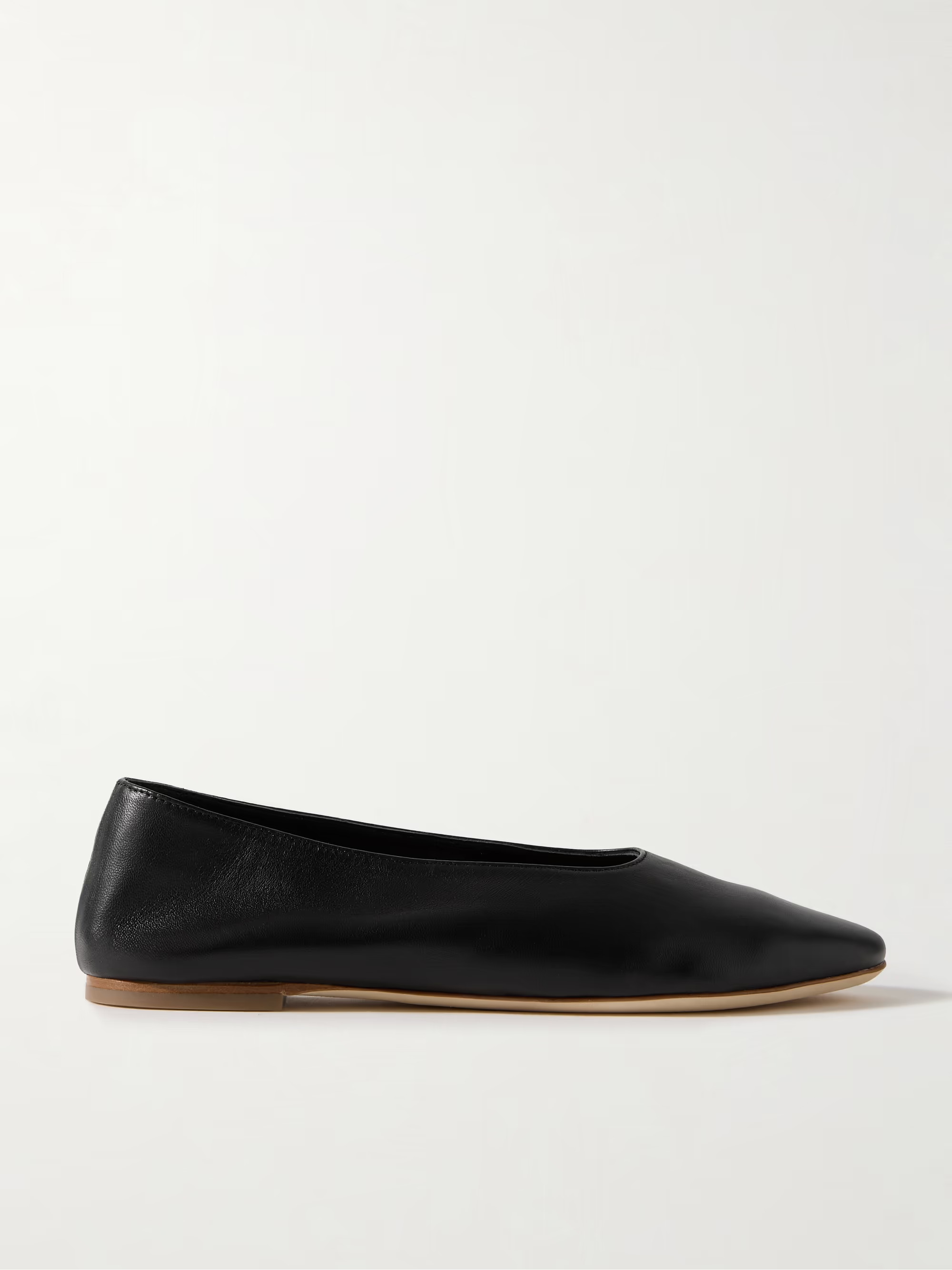 Alba leather ballet flats | NET-A-PORTER (UK & EU)