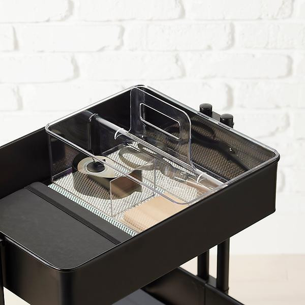 Everything Organizer 3-Tier Cart Caddy | The Container Store