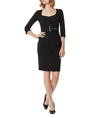 Karen Millen Corset Belt Detail Sheath Dress | Bloomingdale's (US)