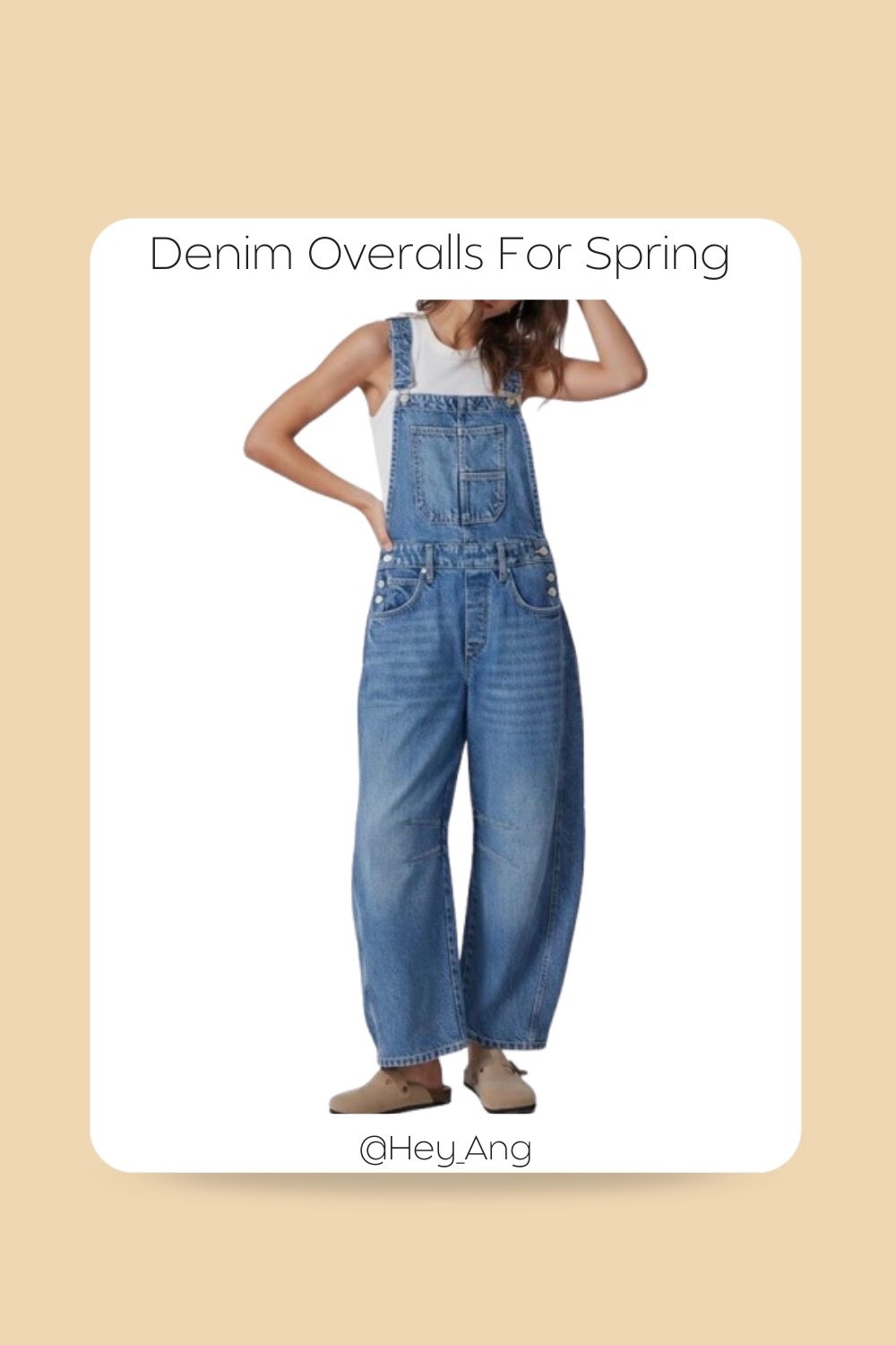 Barrel overalls are so cute for Spring. I love that these aren’t oversized. I’d style with a sleeveless top., or a tank with a lace shirt .Comes in other colors. 

#LTKTall