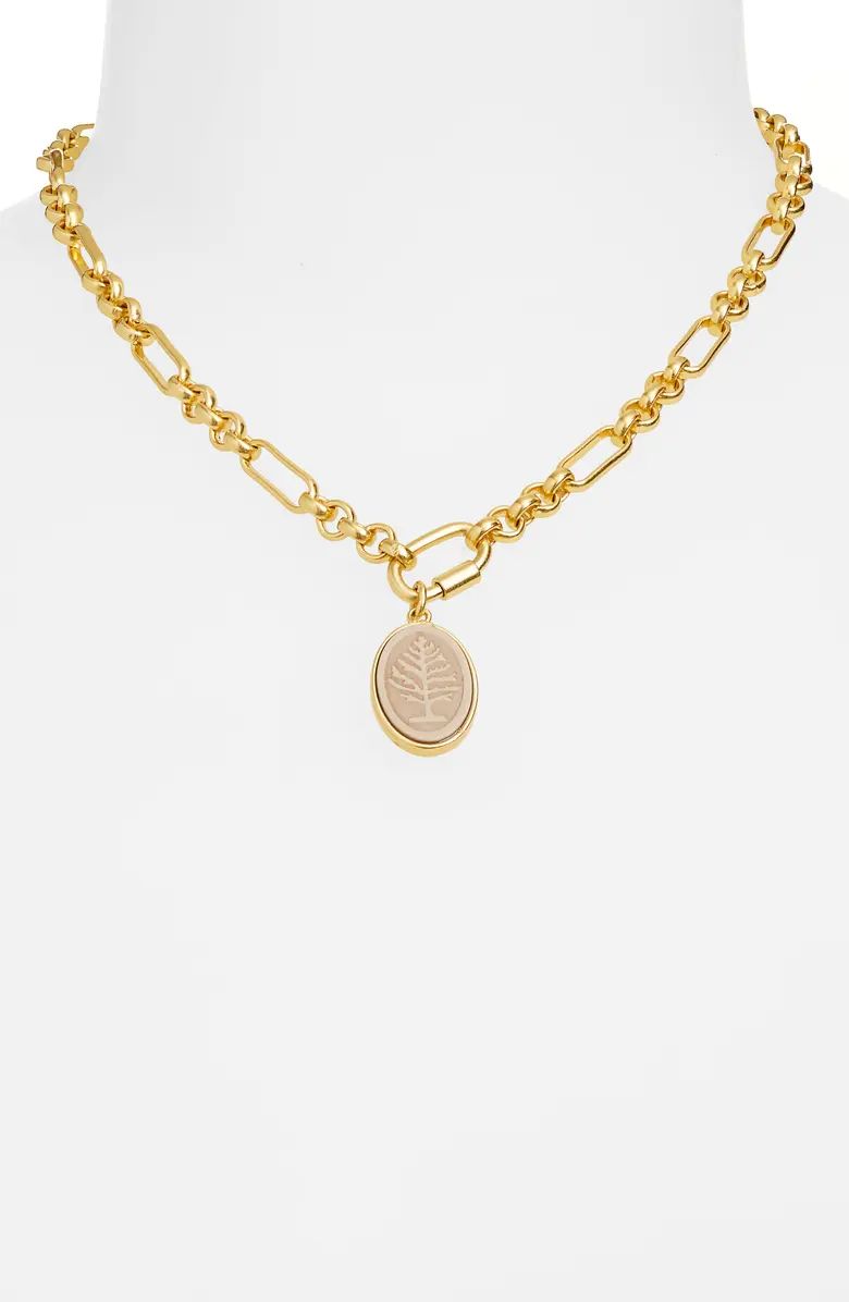 Madewell Arborcharm Cameo Necklace | Nordstrom | Nordstrom