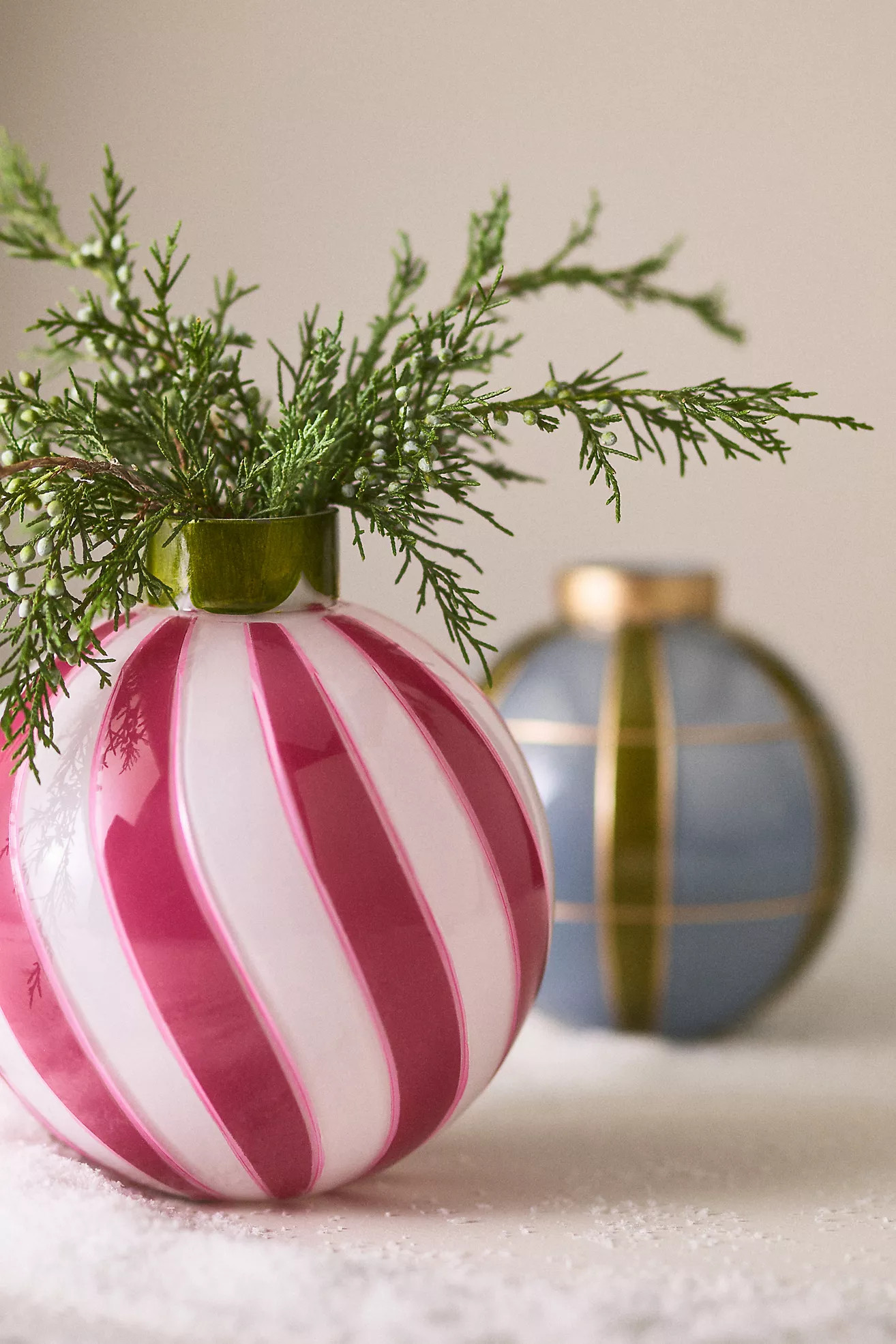 Holiday Round Ornament Vase | Anthropologie (US)