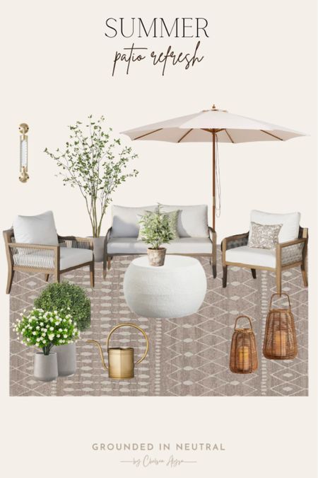 It’s summertime and these patio pieces are essential to creating a cozy space. The West Elm Coastal Lanterns are so pretty and the Nathan James patio set is perfect for a creating welcoming backyard. 

#LTKHome #LTKStyleTip