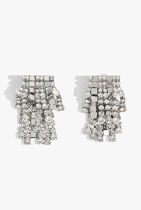 Layered Crystal Earring | Country Road