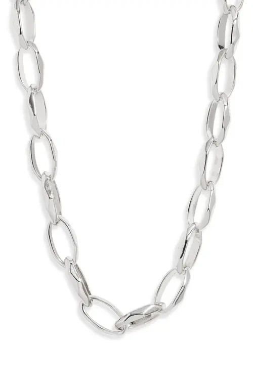 Nordstrom Open Link Necklace in Silver at Nordstrom | Nordstrom