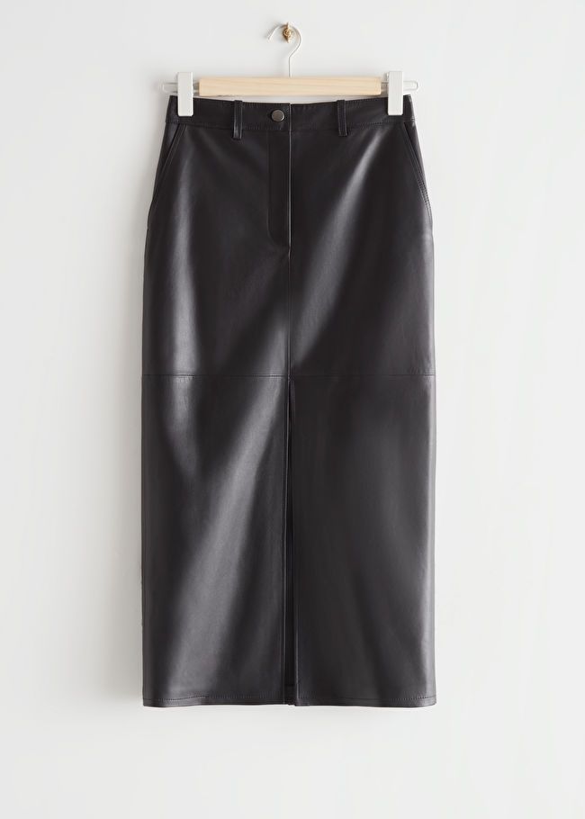 Leather Pencil Midi Skirt | & Other Stories (EU + UK)