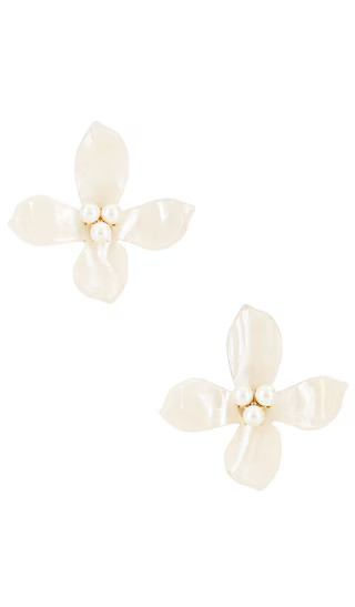 Oleander Earring in Mop | Revolve Clothing (Global)
