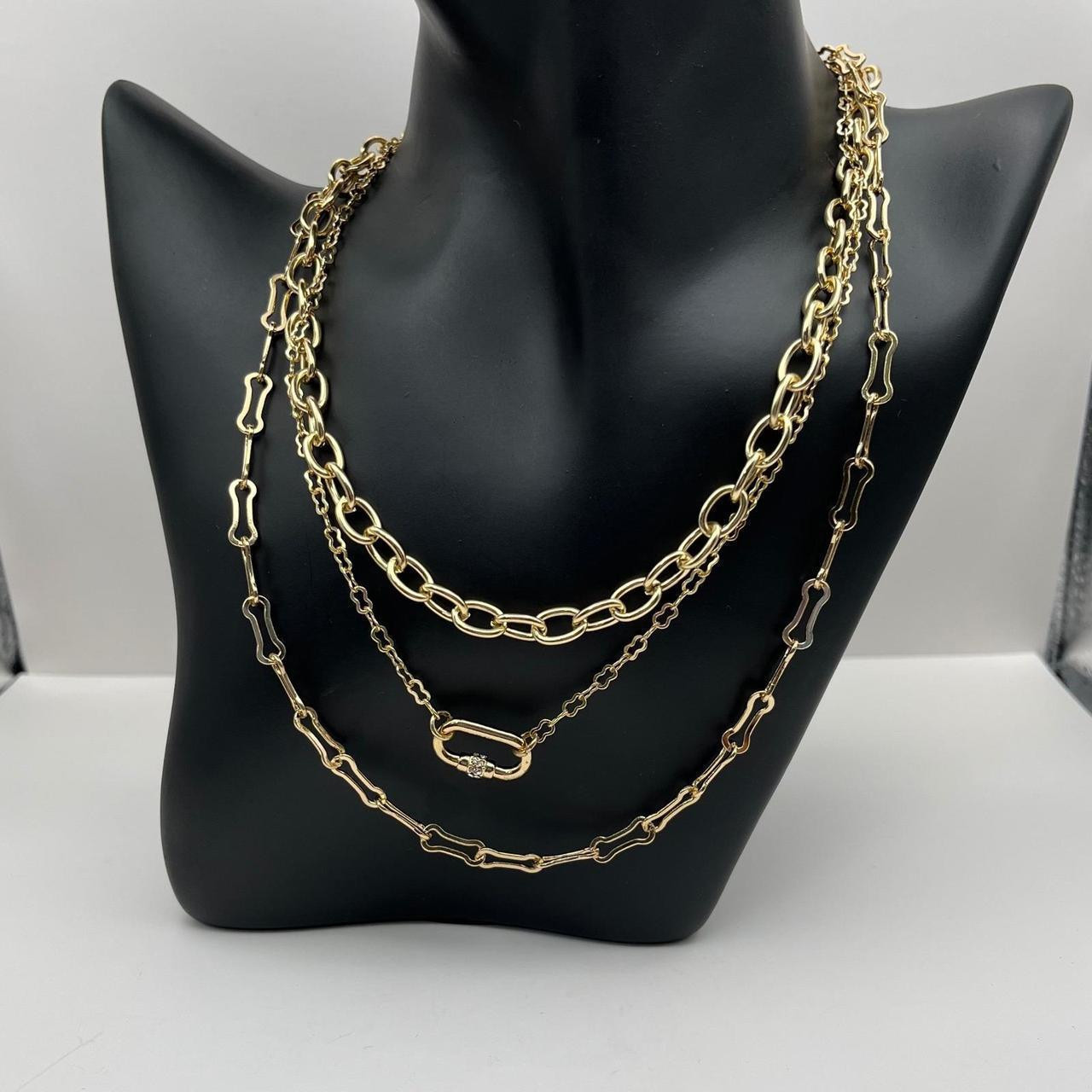 Open Edit Women's Party Jewelry - Gold | Depop US