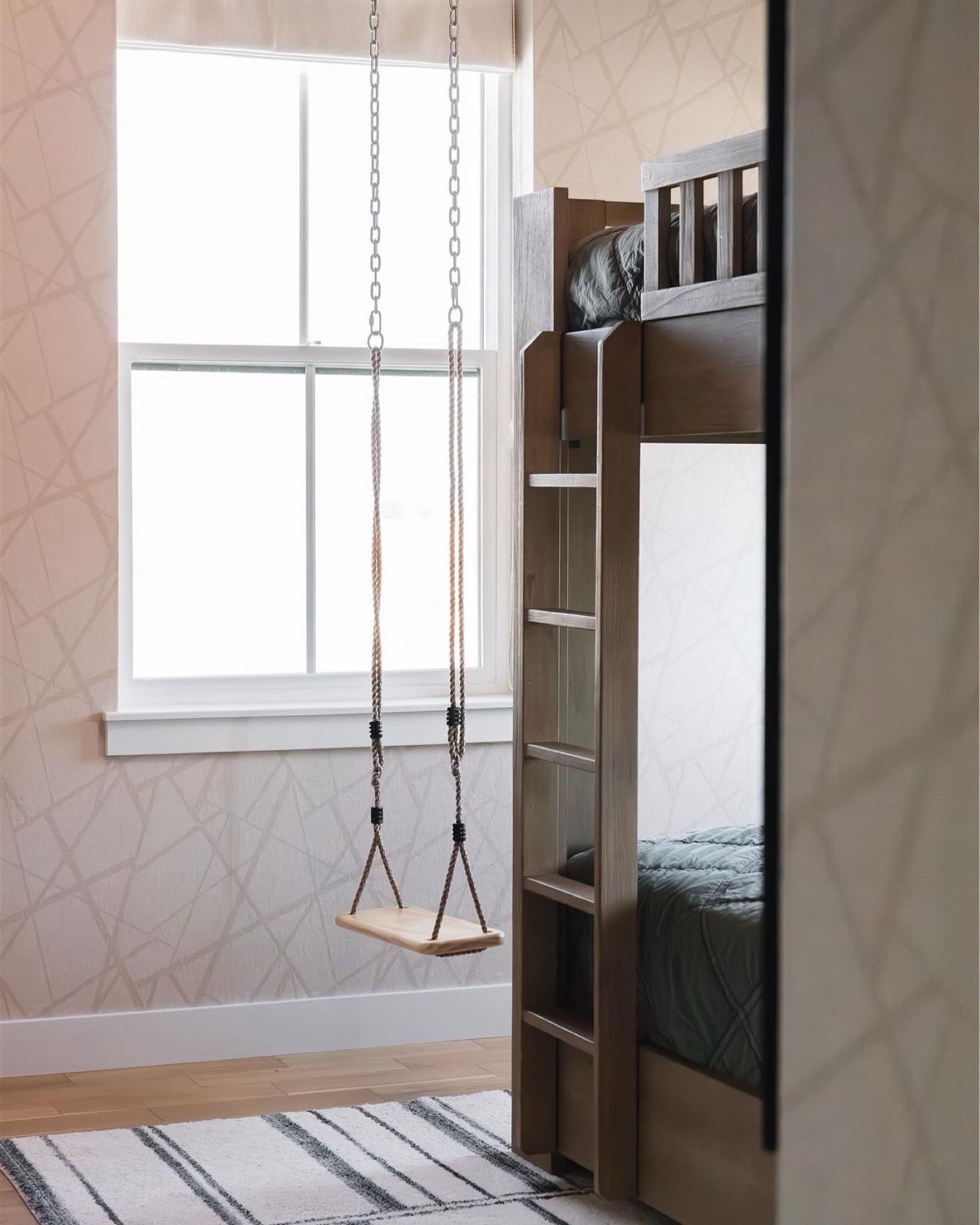 Boys bedroom details in our home! 

Bedroom 
Bedding 
Rug 
Wallpaper 

#LTKHome #LTKKids #LTKFamily