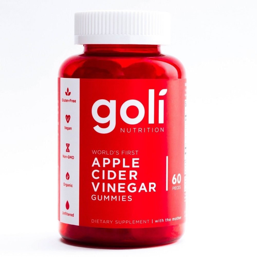 Goli Apple Cider Vinegar Gummies - 60ct | Target