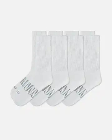 Organic Crew Socks (4-pack) | Quince