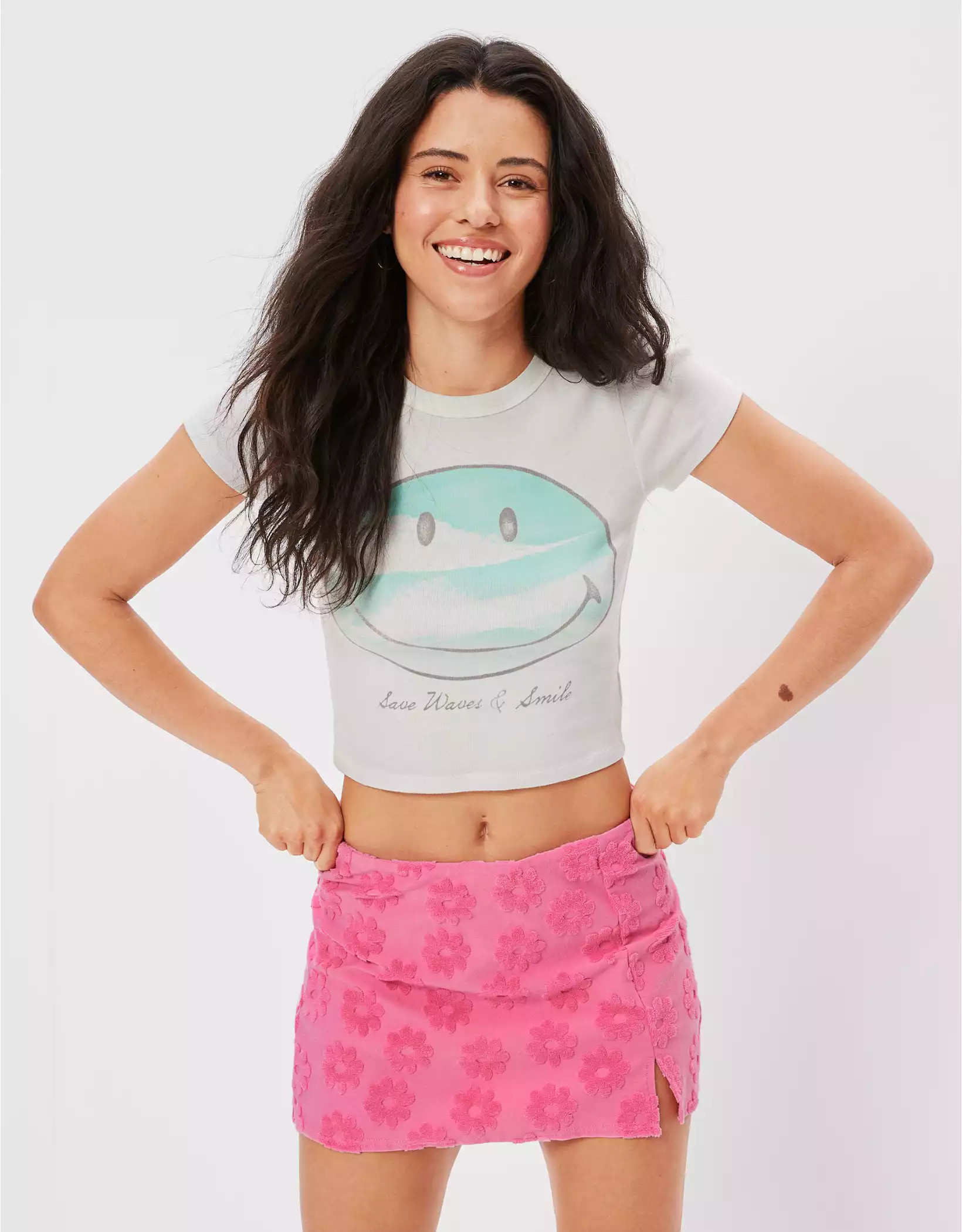 AE It Knit Floral Skort | American Eagle Outfitters (US & CA)