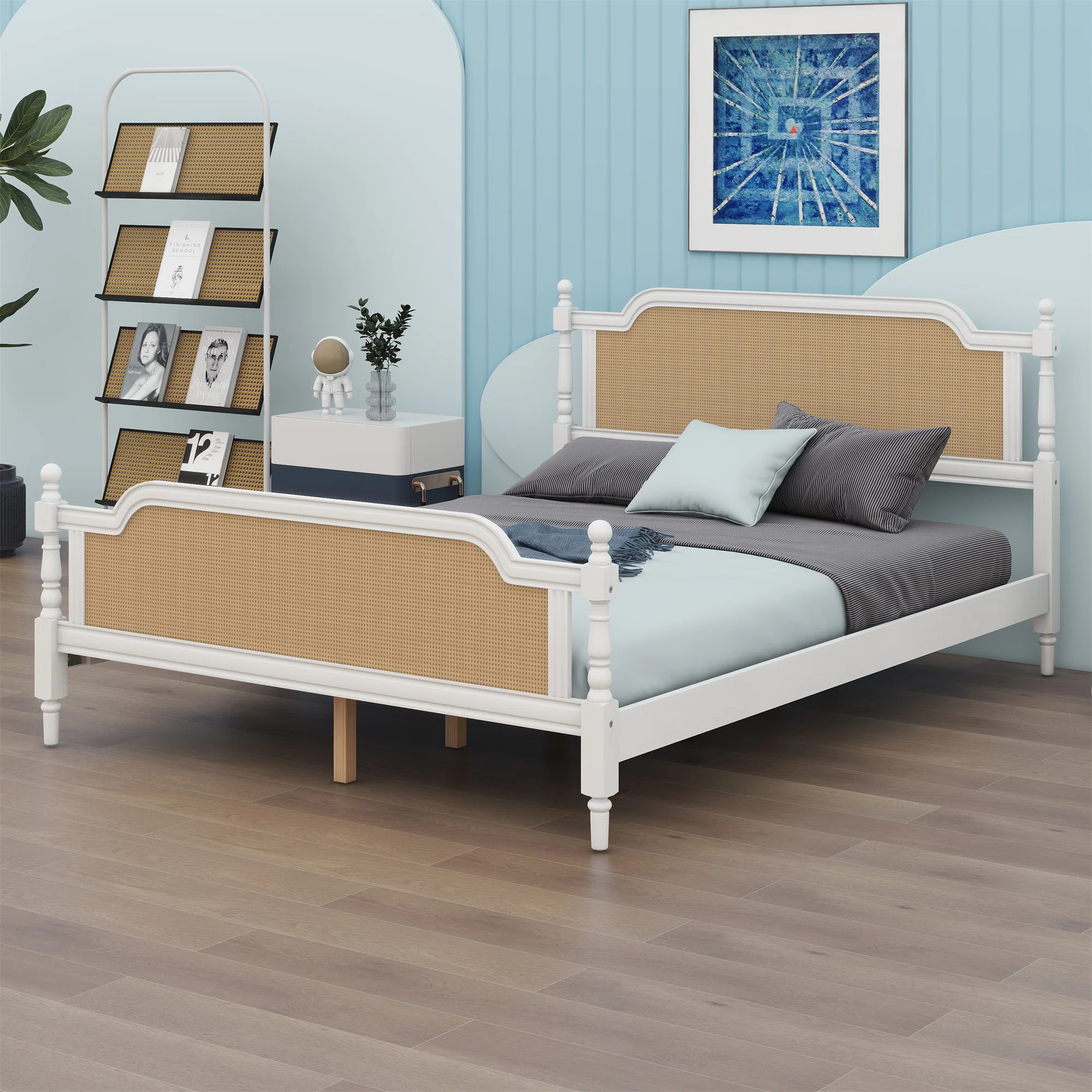 Canora Grey Traditional Style Rattan Bed Frame | Wayfair | Wayfair North America