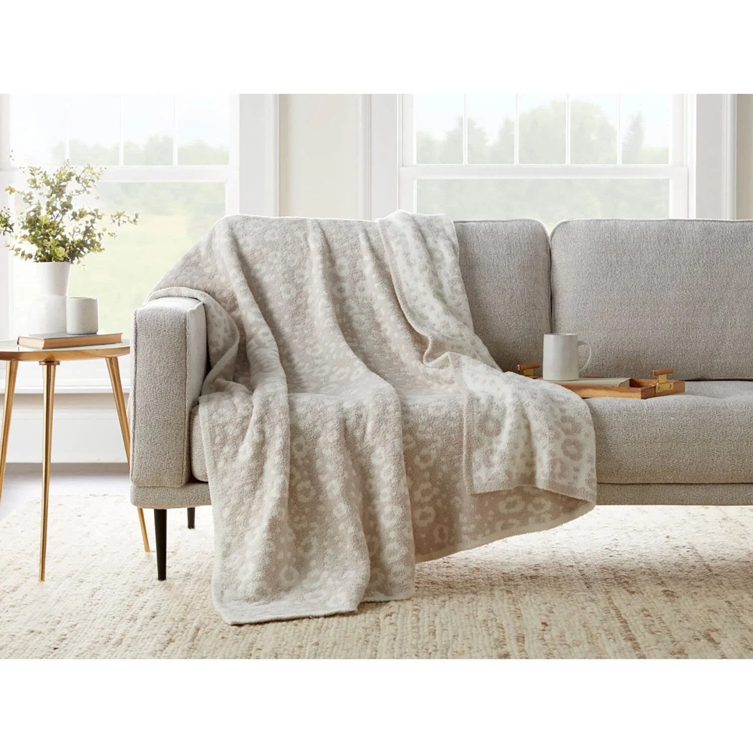 Member’s Mark Luxury Premier Collection Cozy Knit Animal Print Throw (Assorted Colors) | Sam's Club