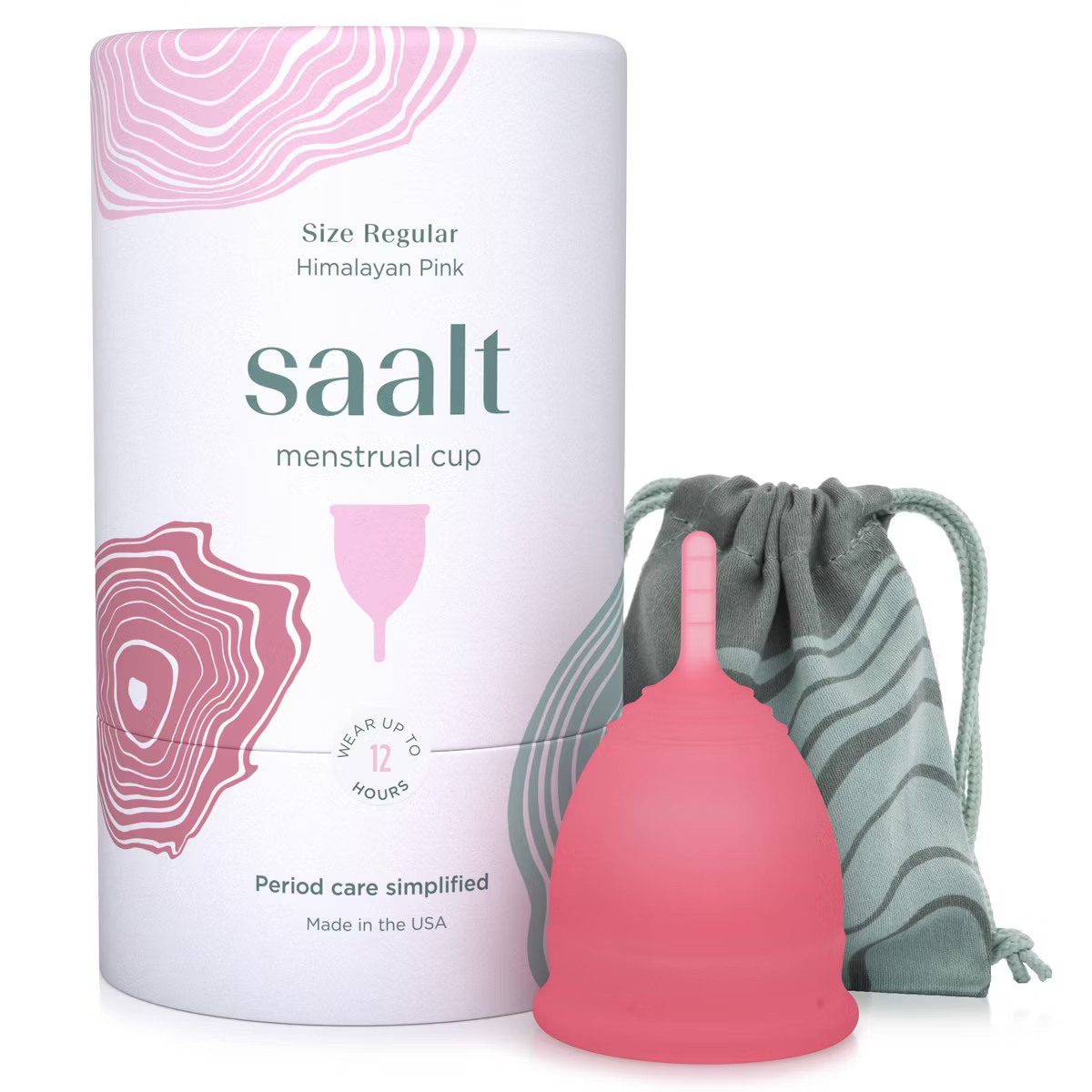 Saalt Menstrual Cup - Himalayan Pink - Small | Target