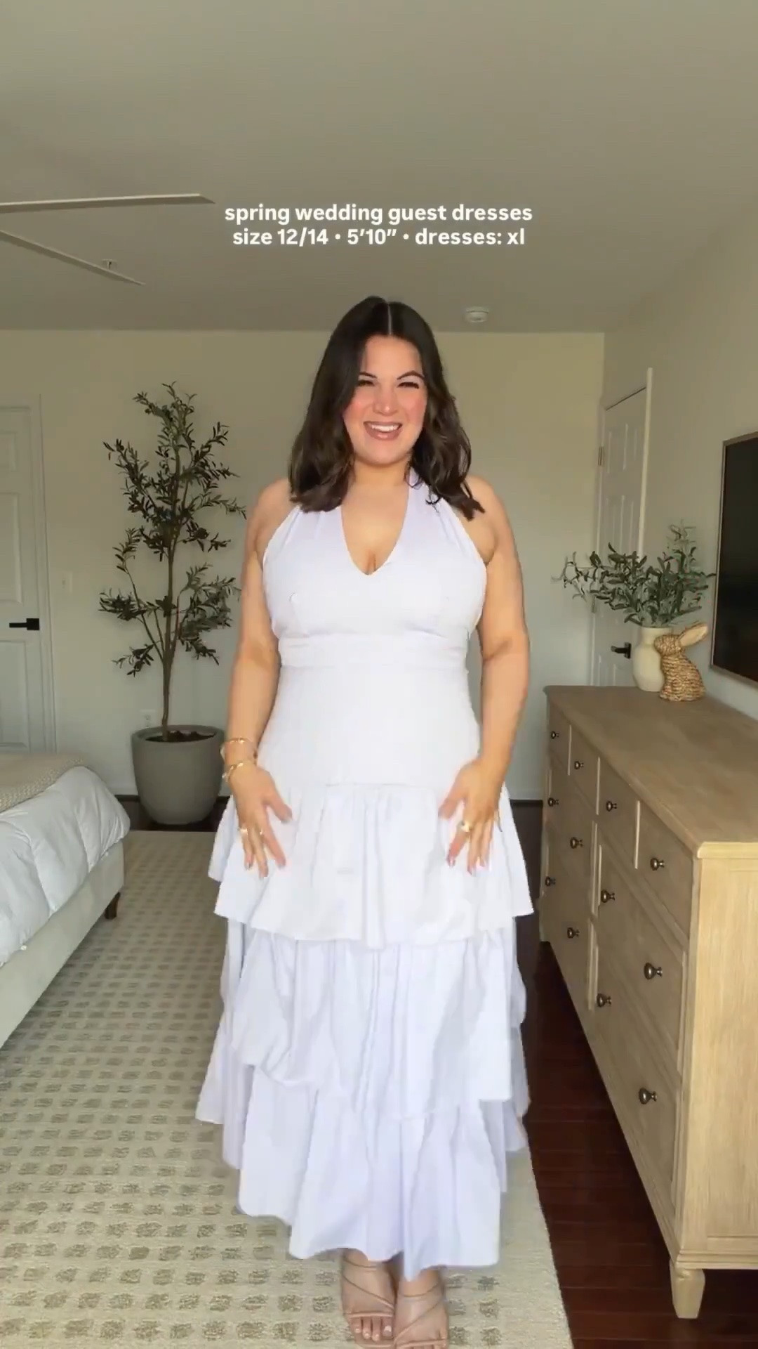 Help pick my midsize spring wedding guest dress! 1️⃣,2️⃣,3️⃣ or 4️⃣?! Which one is your fav for a May wedding?! And you can save with the code KELLY15 

Wearing a size xl in all!

#LTKMidsize #LTKTall #LTKWedding