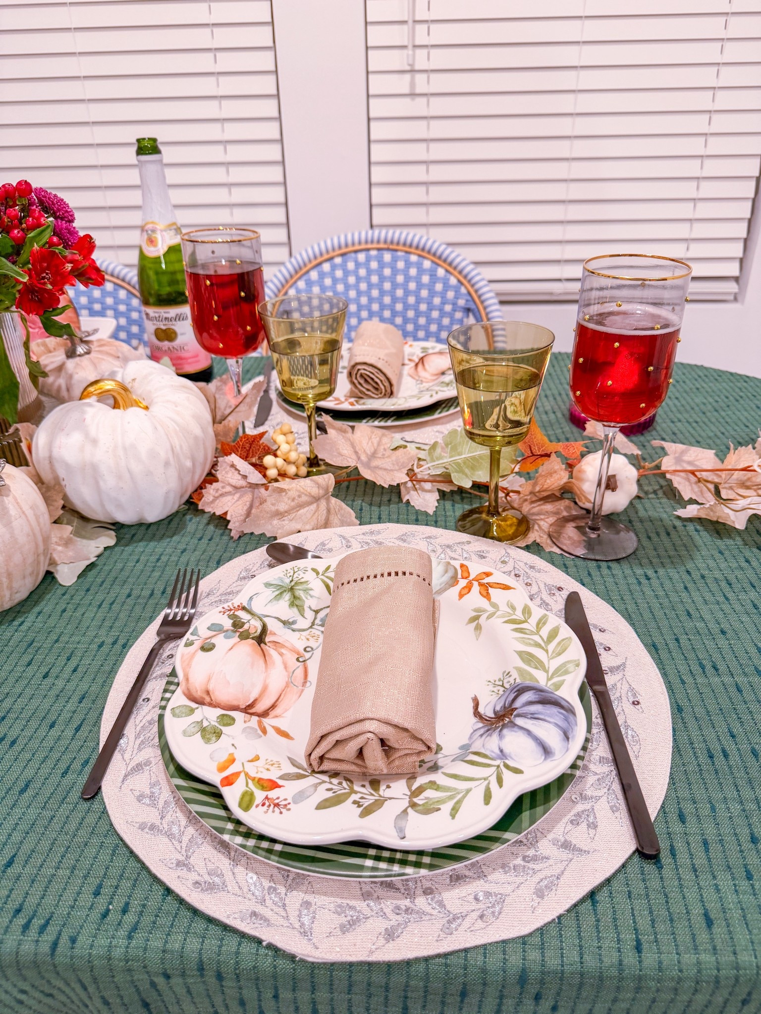 Plates full, hearts full… 🍁 Thanksgiving at our home this year. A warm autumn tablescape made to celebrate the beauty of the season and all the memories that start right here at the table 🤍🤎

#LTKSeasonal #LTKCyberWeek #LTKHoliday