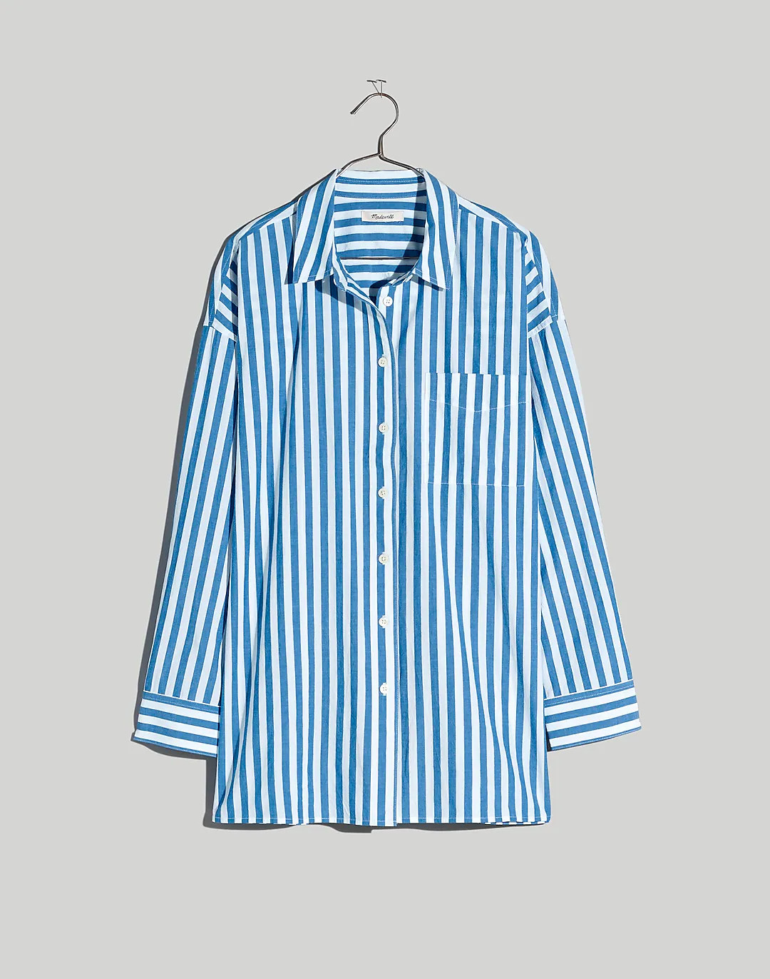 Signature Poplin Oversized Shirt | Madewell
