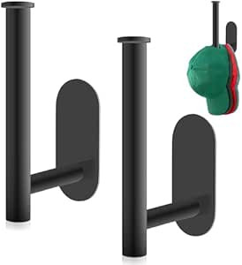 Baseball Hat Hangers, Hat Organizer for Wall, Hat Holder for Baseball Hats, Hat Storage Stick Scr... | Amazon (US)