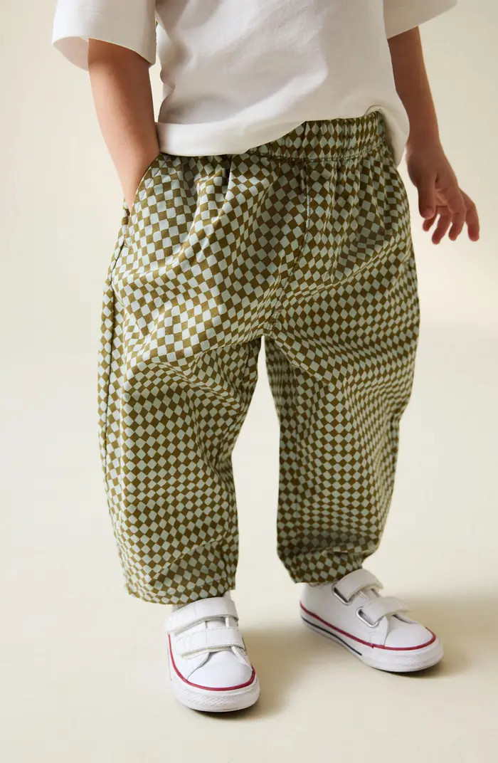 Kids' Checkerboard Print Pants | Nordstrom