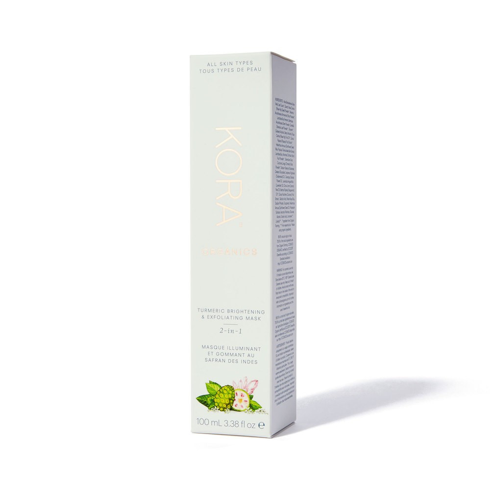 KORA Organics Turmeric Brightening & Exfoliating Mask | goop