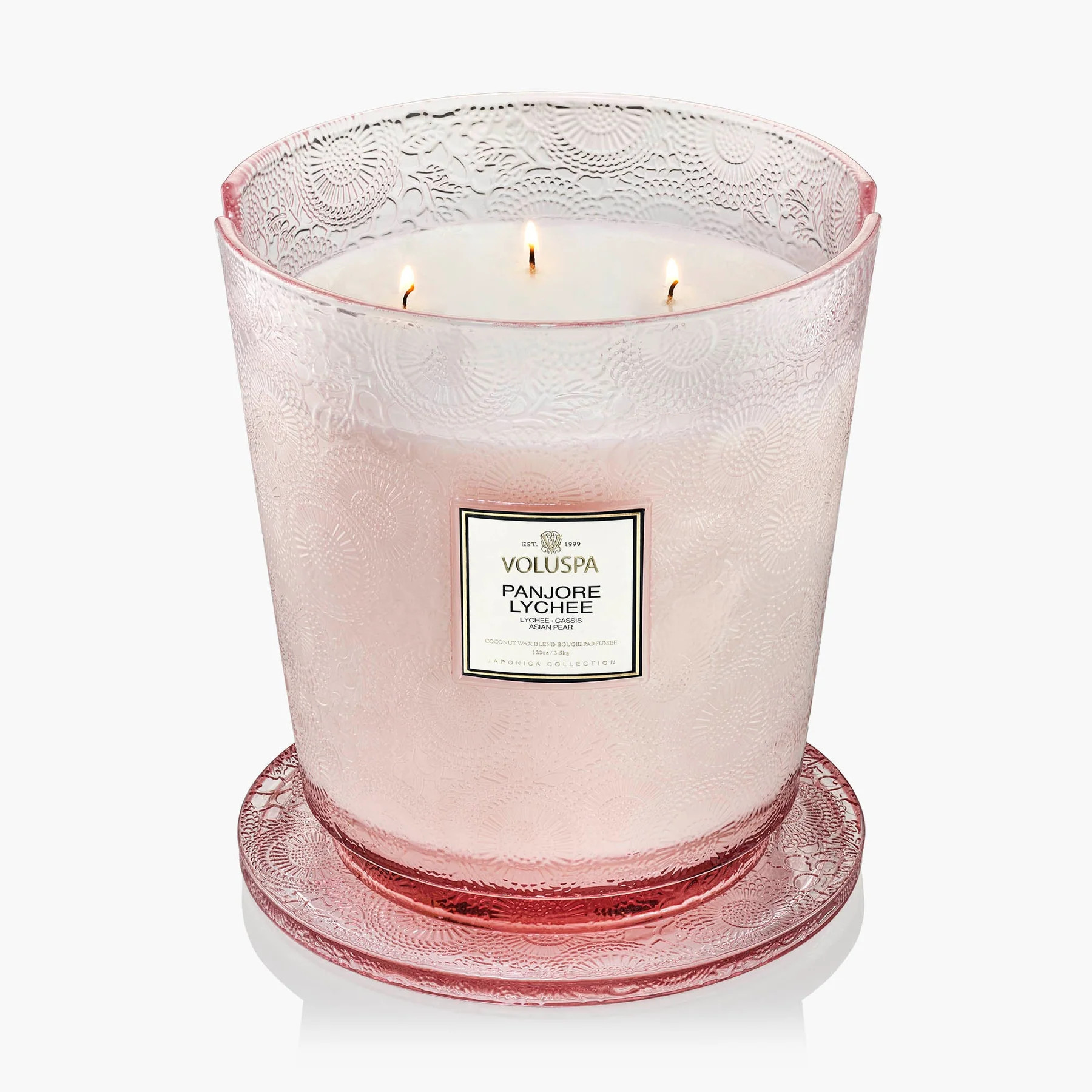 Panjore Lychee - 5 Wick Hearth Candle | Voluspa