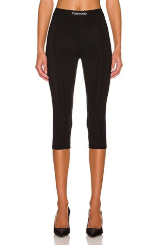 Signature Cropped Yoga Pant | FWRD 