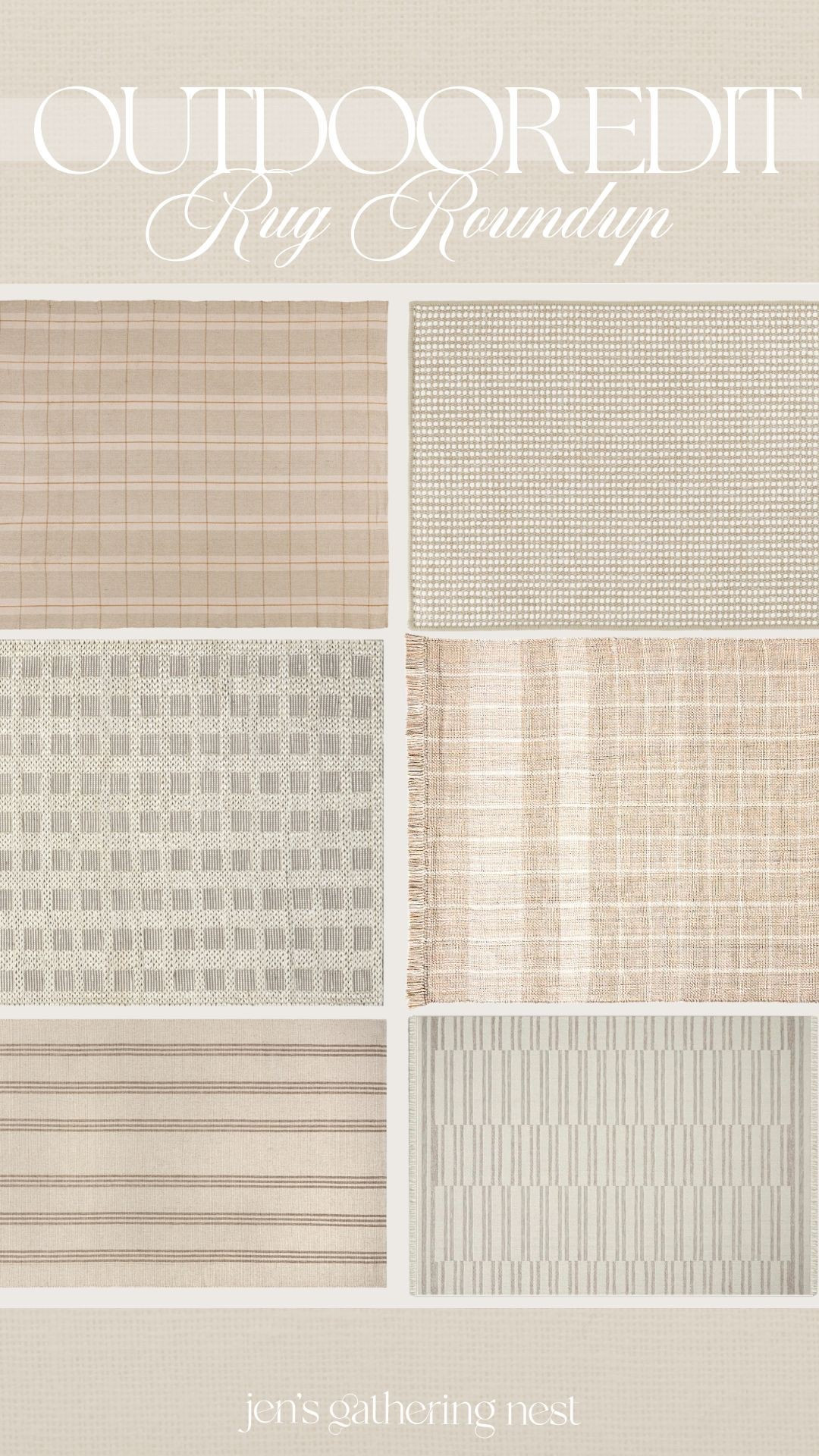 Outdoor patio rugs 🌴

#outdoorrug #rugs #juterug #patiorug #outdooroasis #rugrefresh 

#LTKSeasonal #LTKHome #LTKSaleAlert