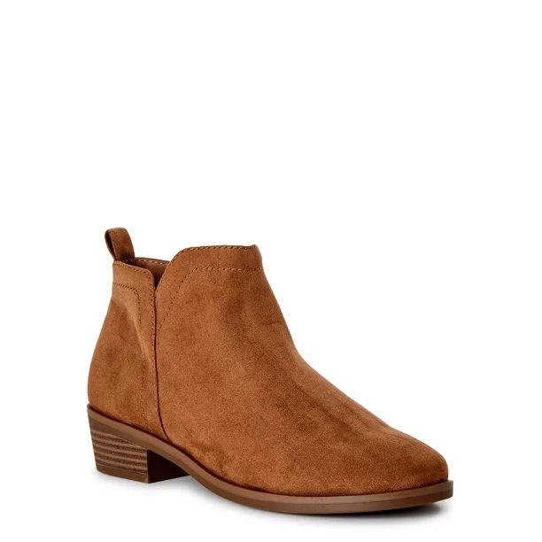 Time and Tru Women's Core Ankle Boots - Walmart.com | Walmart (US)