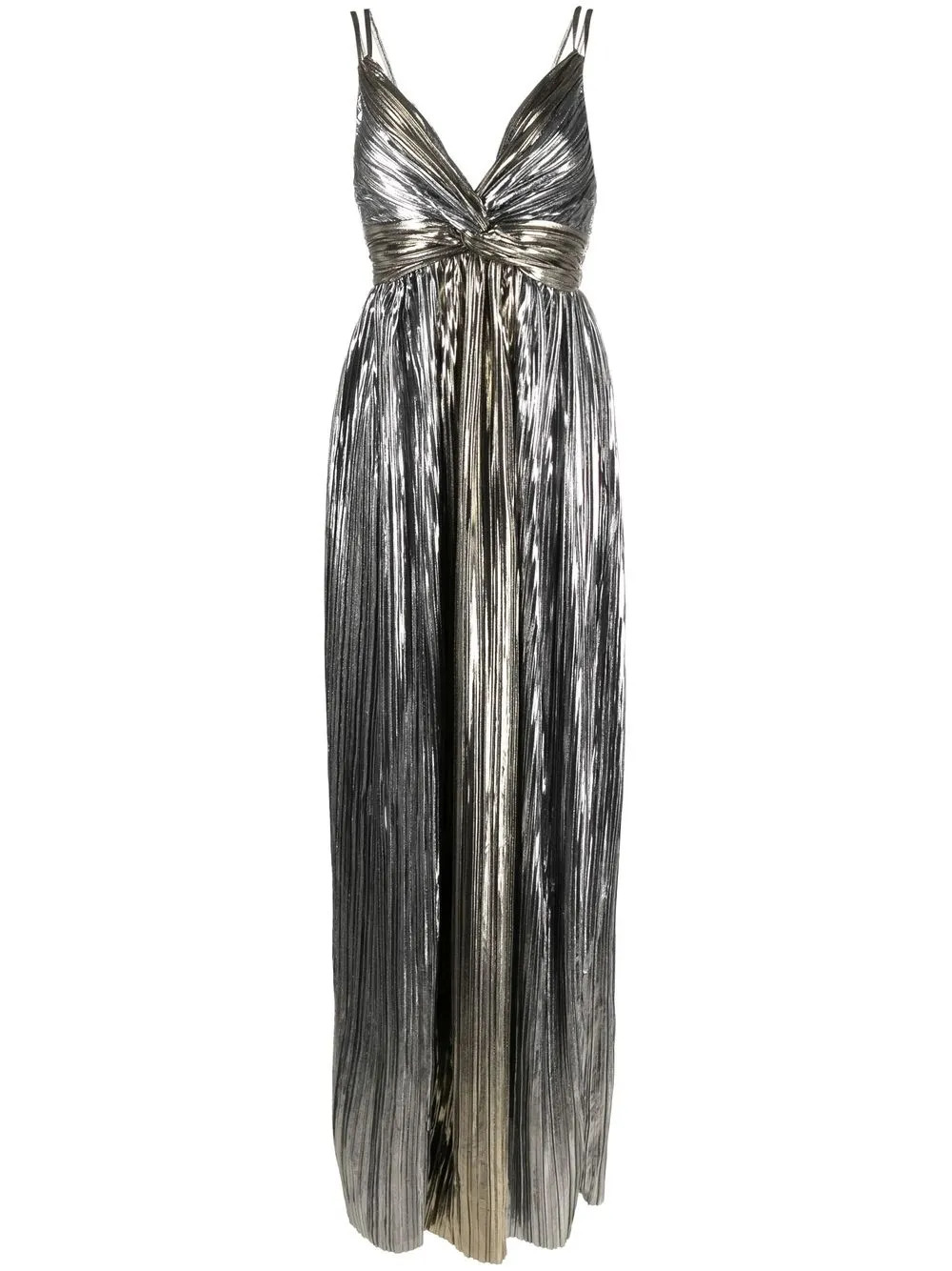 pleated maxi dress | Farfetch Global