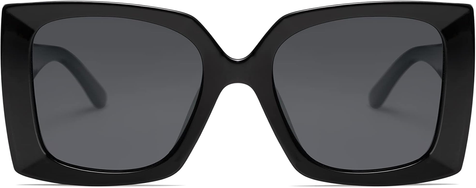 SOJOS Retro Square Polarized Womens Sunglasses Trendy Oversized Large Women's Big Shades SJ2224 | Amazon (US)