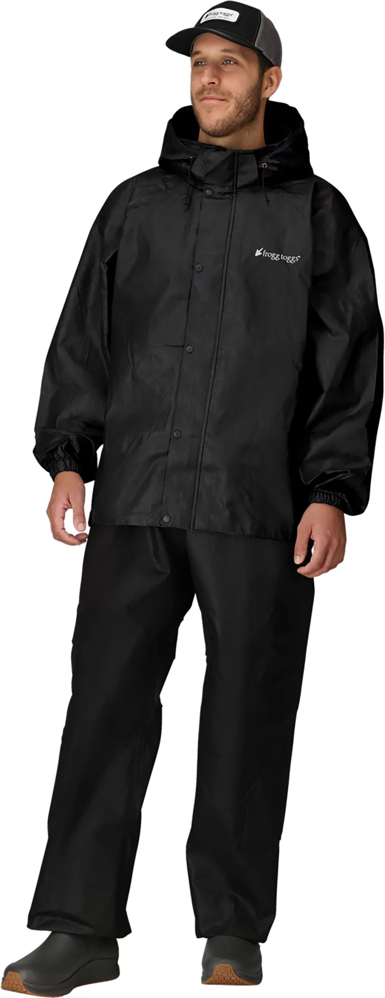 frogg toggs All Sport Rain and Wind Suit, Men's, Medium, Black | DICK'S Sporting Goods