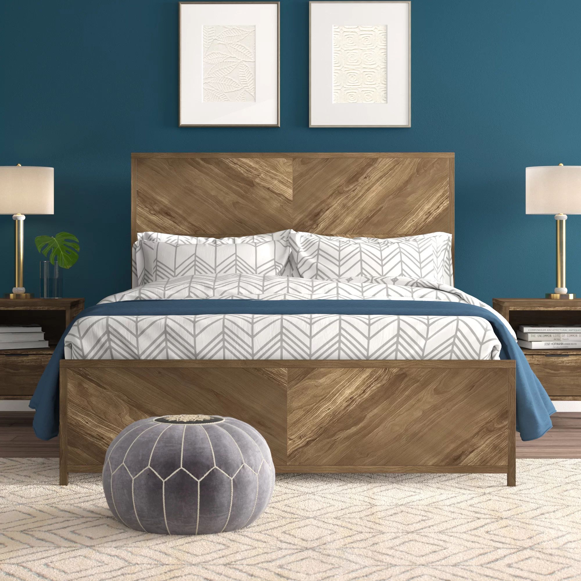 Hosier Low Profile Standard Bed | Wayfair North America