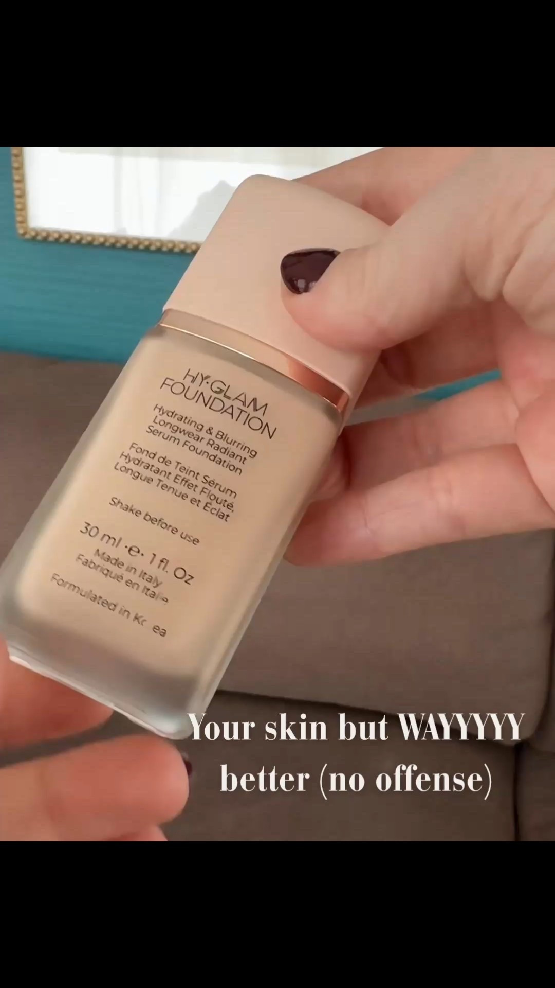 This foundation is better than my skin on its best day.
The Natasha Denona Hy-Glam Foundation gives that smooth, even, “did I just get a facial?” finish without looking heavy or makeup-y.

It blurs texture, evens tone, and still looks like real skin — just healthier, glowier, and more put together. Wears beautifully all day and somehow looks even better as it settles in.

Linked in LTK 🤍 Save this if you want coverage that looks like skin, not foundation.

#LTKbeauty #foundationreview #natashadenona #skinlikemakeup #glowyskin #makeupfavorites #corporategirliebeauty #everydaymakeup
