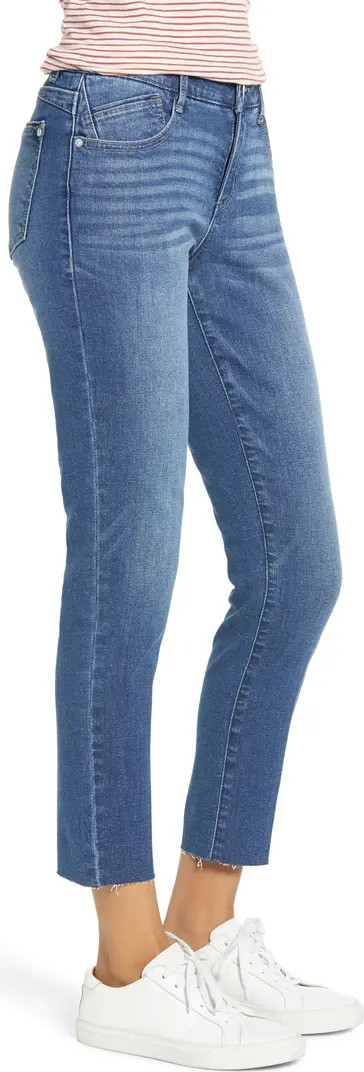 Wit & Wisdom 'Ab'Solution Raw Hem Ankle Skinny Jeans | Nordstrom | Nordstrom