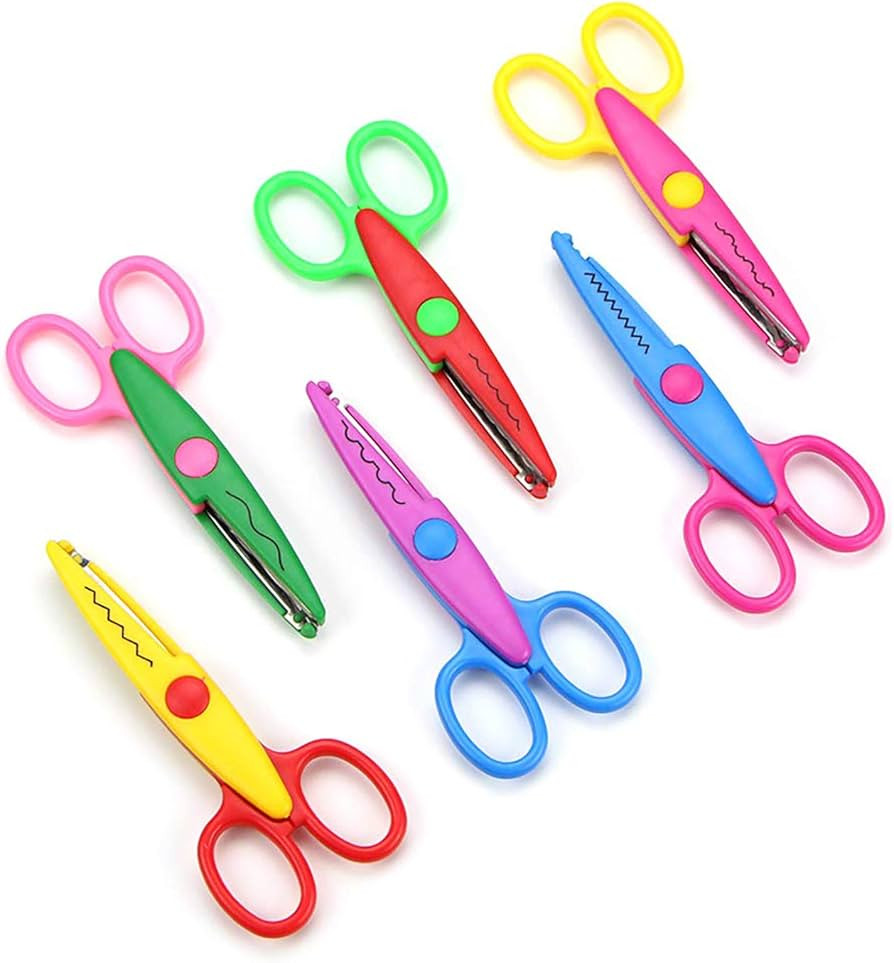EudoUS 6 Pack Decorative Paper Edge Scissor Set for Crafts Scrap Booking | Amazon (CA)