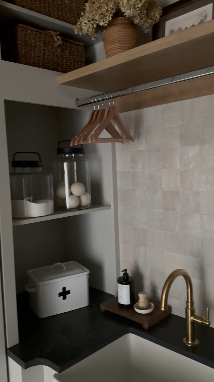 These wooden hangers elevated our laundry room makeover! They’re an amazing find and favorite, and on sale right now too! Many of these decor pieces are from McGee & Co. and are on sale up to 35% off right now too! 

#LTKHome #LTKSaleAlert #LTKStyleTip