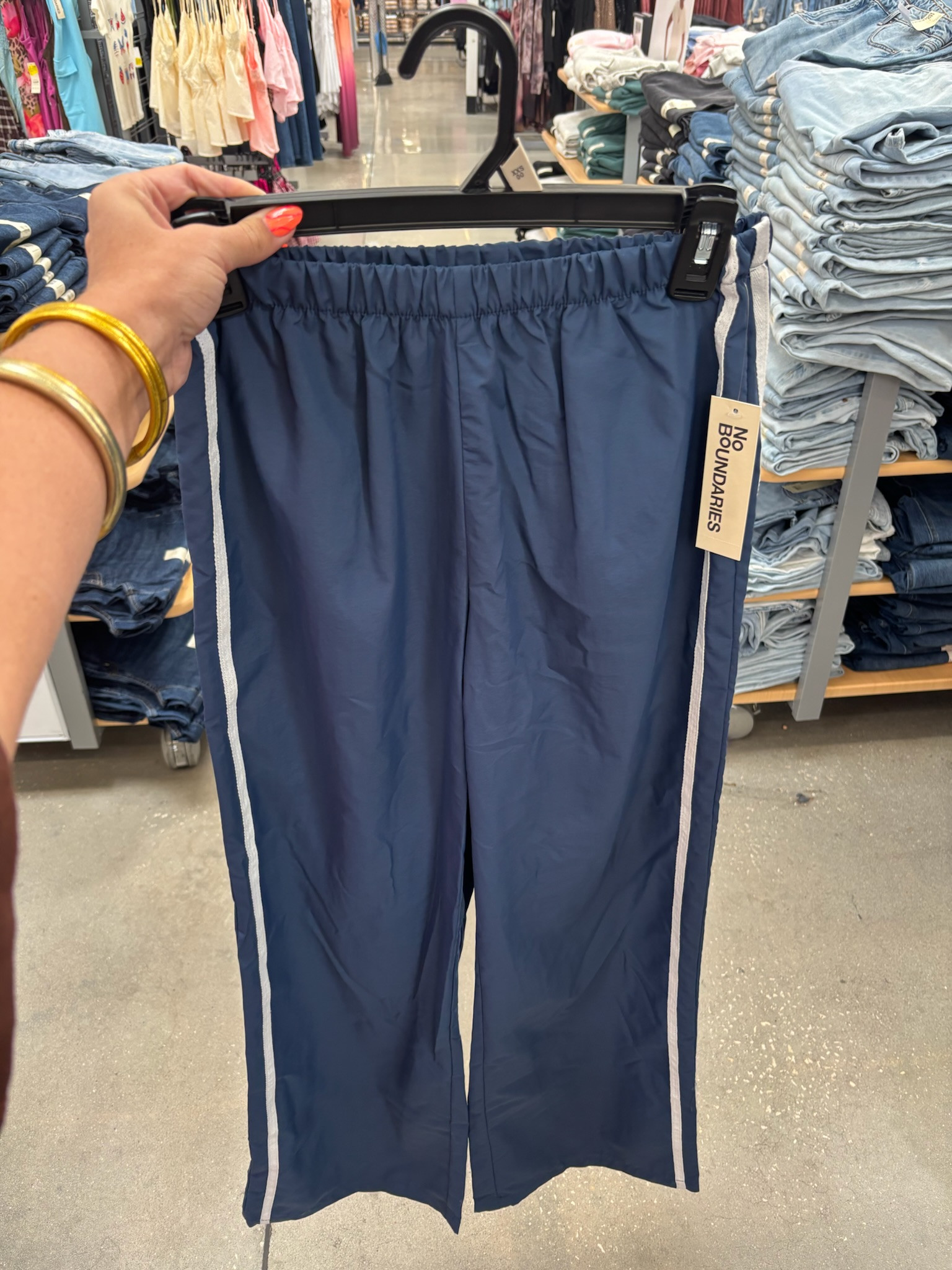 These track pants are such a cute sporty find! Perfect with a tee and sneakers for an easy everyday outfit!!! 

 #LTKootd #LTKSeasonal #LTKTravel