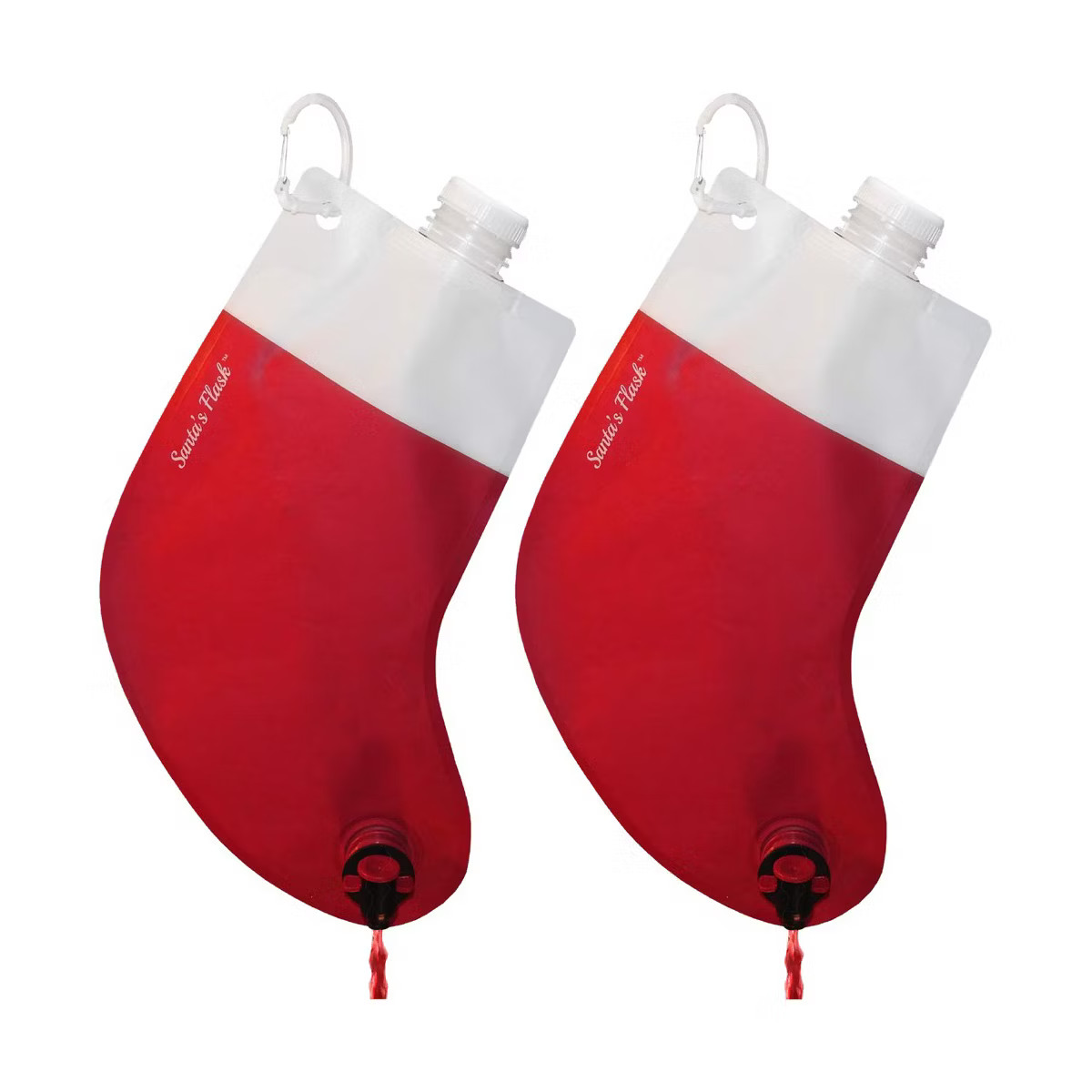 Party Flasks Santa Flask for Drinks: Funny Gag Gifts for White Elephant Christmas Gifts Exchanges... | Target
